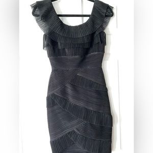 Black BCBG mini dress